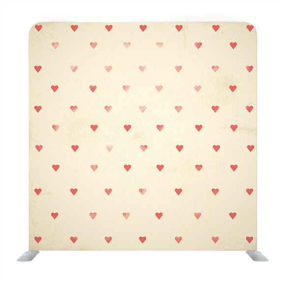 Light Red heart vector pattern media wall - Backdropsource