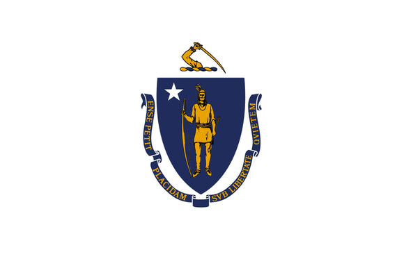 Massachusetts State Flag - Backdropsource