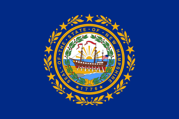 New Hampshire State Flag - Backdropsource