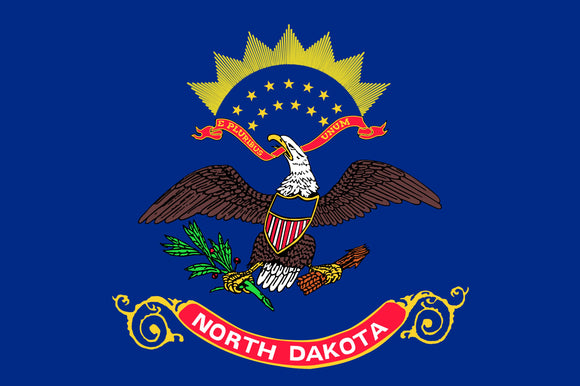 North Dakota State Flag - Backdropsource