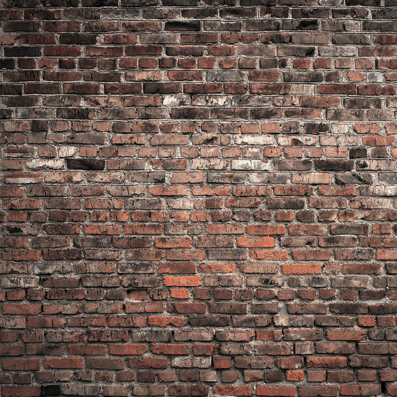 Grunge Old Brick Wall Backdrop - Backdropsource