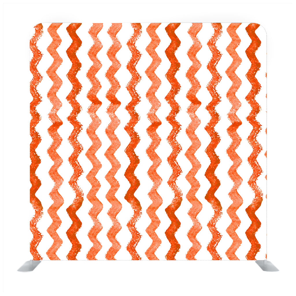 Orange horizontal Zigzag backdrop