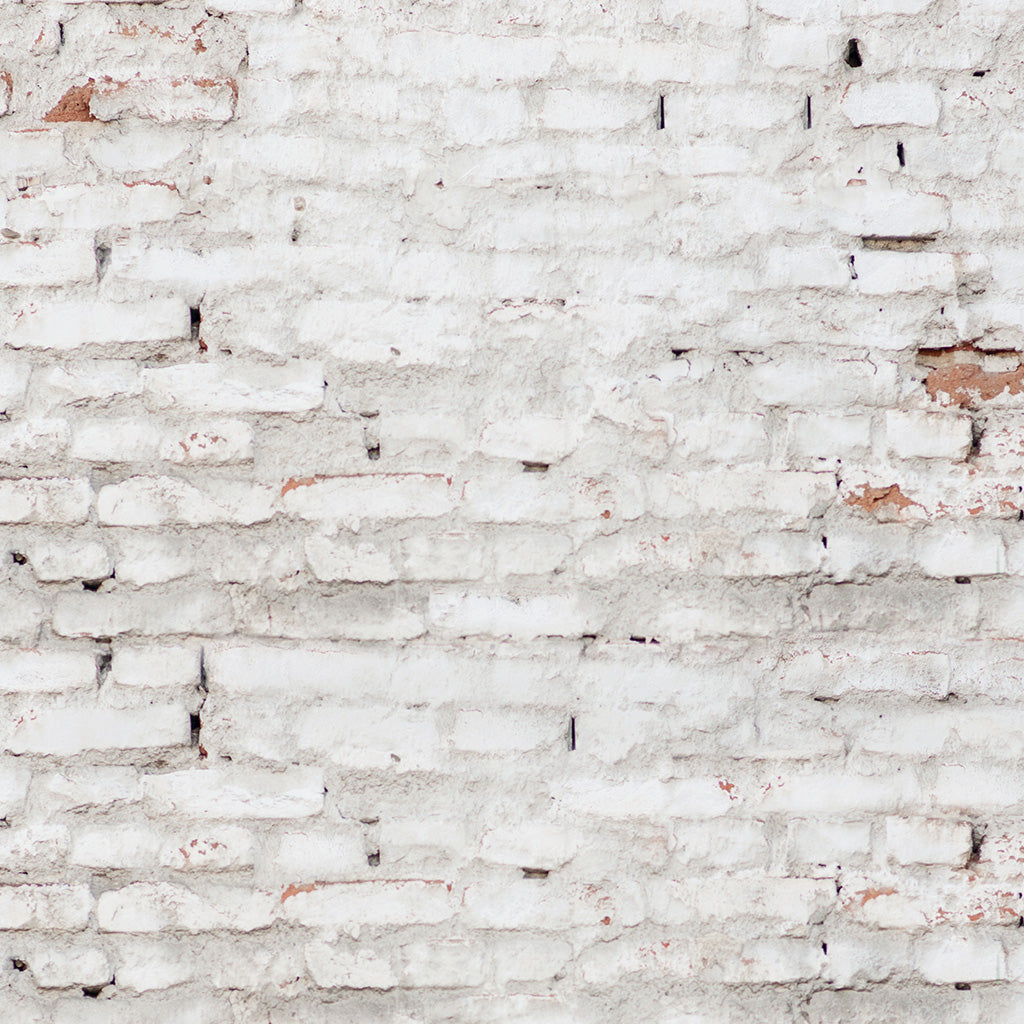 Old White Brick Wall Backdrop - Backdropsource