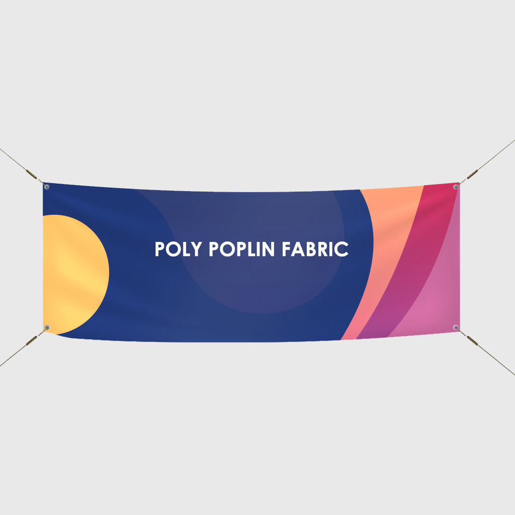 Lade være med patois dramatisk Poly Poplin Fabric Banner Printing | Events | Business – Backdropsource