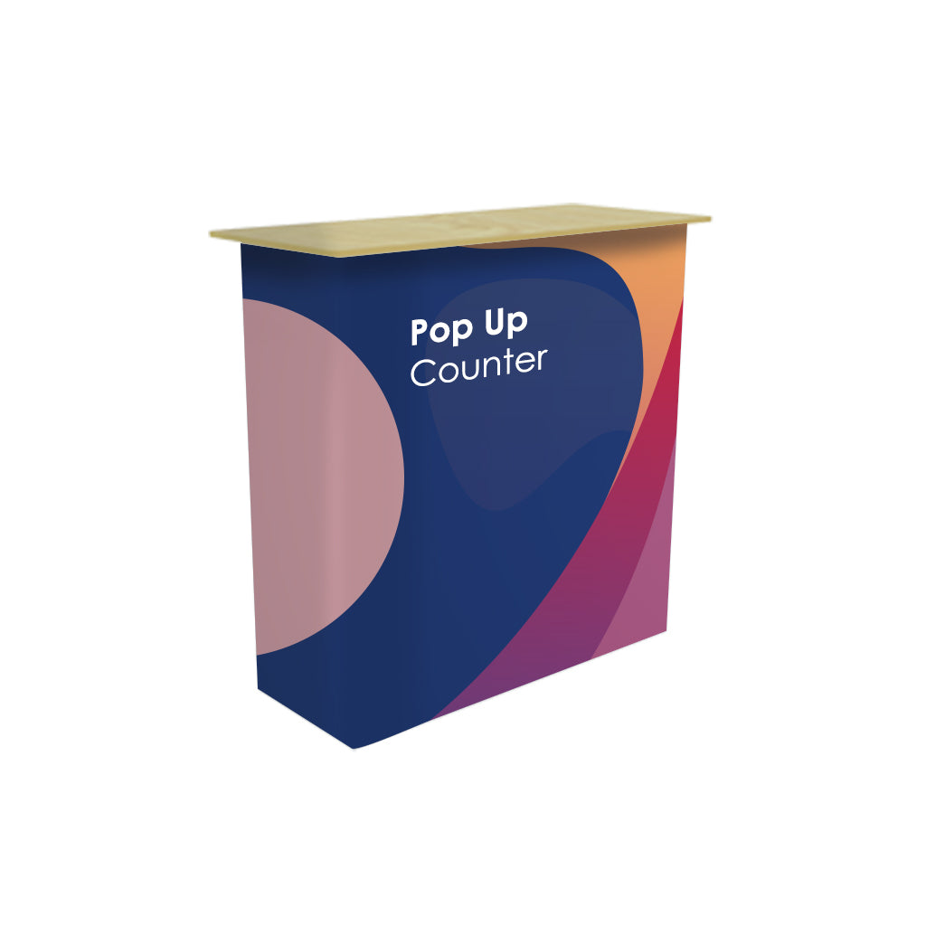 kalender Citere Continental Table Pop Up Fabric Display Counter for Exhibition in USA – Backdropsource