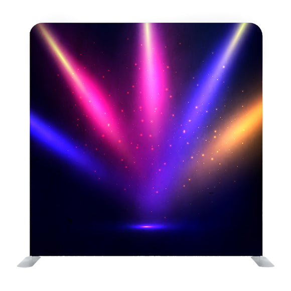 Rainbow Stage Lights Background Media Wall - Backdropsource