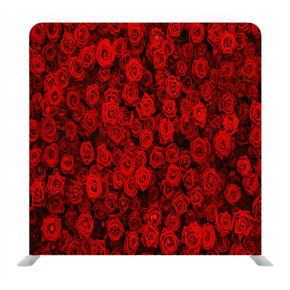 Red Roses Texture Background Media Wall - Backdropsource
