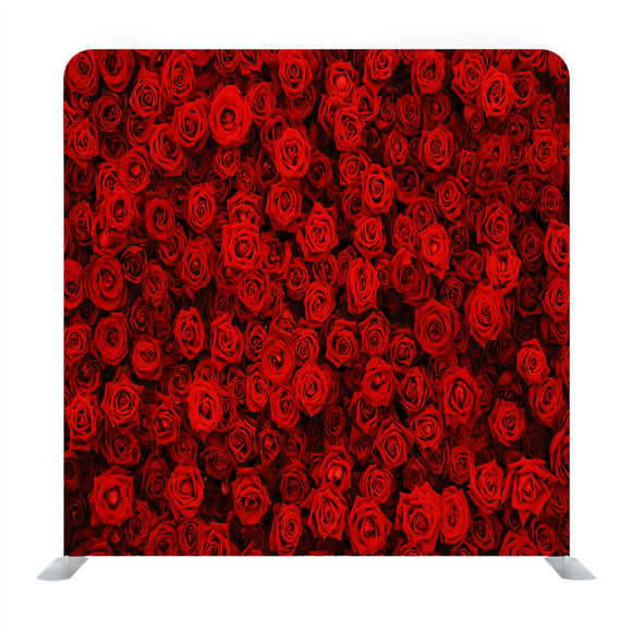 Red Roses Texture Background Media Wall - Backdropsource