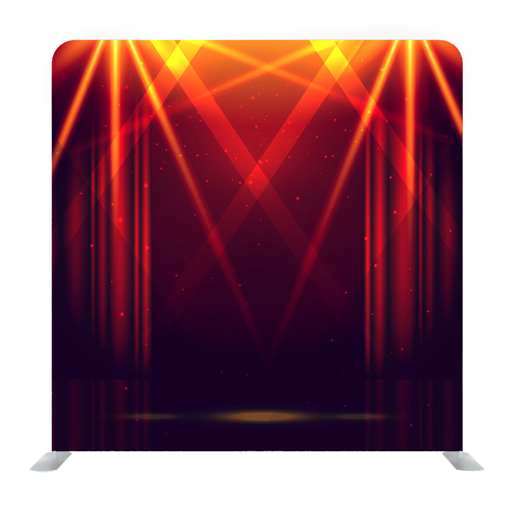 Red Stage Background Media Wall - Backdropsource