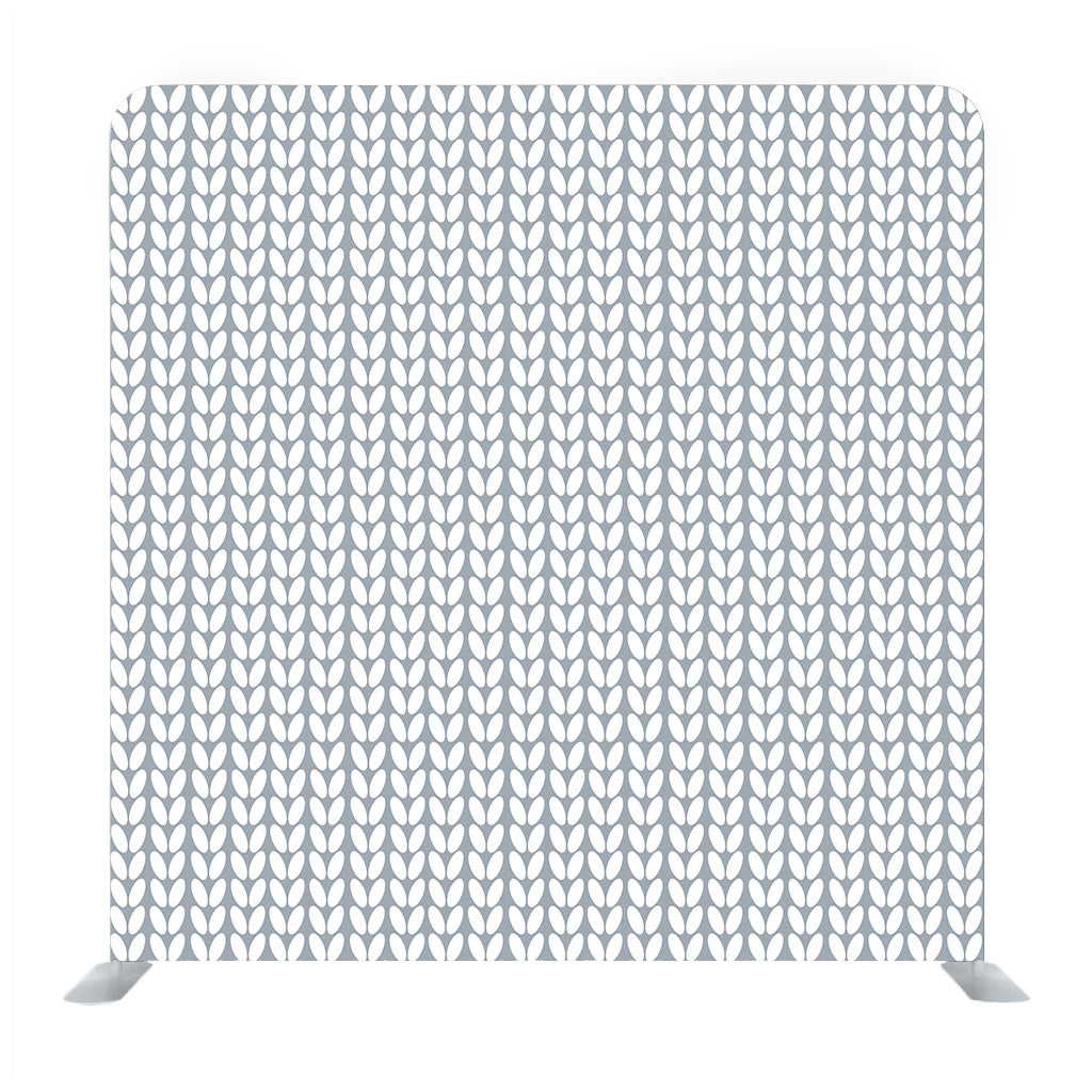 Seamless Knitted Hand Drawn Background Media Wall - Backdropsource