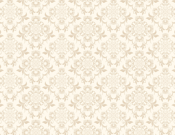 Seamless Floral Ornament Wallpaper - Backdropsource