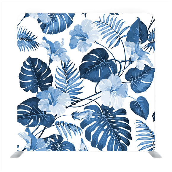 Seamless Pattern Of A Palm Tree Branch Backdrop - Backdropsource
