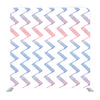 Seamless wavy lines pattern with white background backdrop