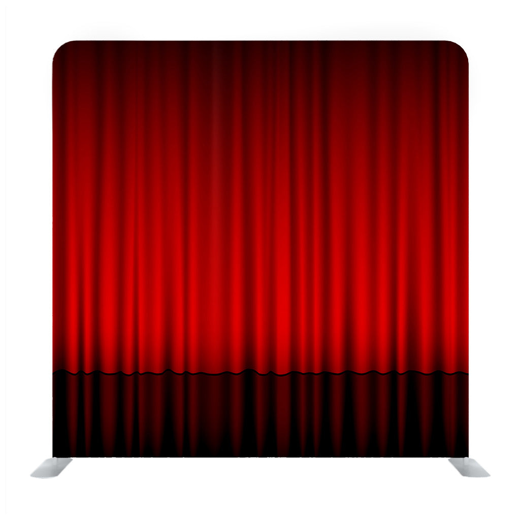 Shiny red Media wall - Backdropsource