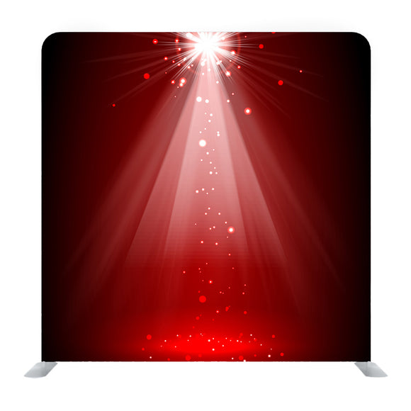 Spotlight Red On Stage Background Media Wall - Backdropsource