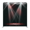 Spotlights on Stage With Smoke & Red Light Background Media Wall