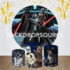Darth Vader Event Party Round Backdrop Kit - Backdropsource