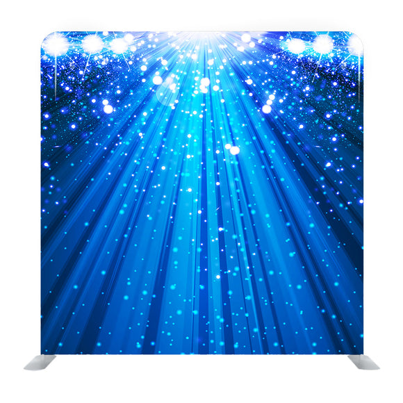 Stars On Blue Striped Background Media Wall - Backdropsource