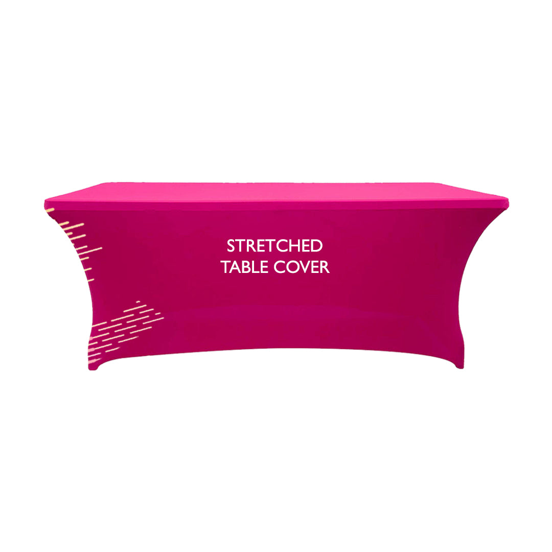 Table Stretch Cover Design Examples Custom Stretched Table Covers | Printed Fabric Tablecloth – Backdropsource