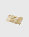 Synthetic Gold Business Card (Non-Tearable Visiting Cards)