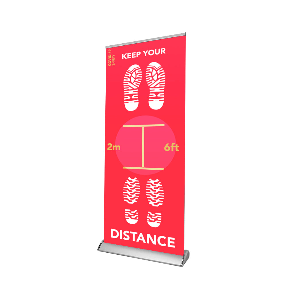 Teardrop Roll Up Retractable Banner – Backdropsource