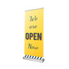 We are Open / Closed Retractable Banner - 01