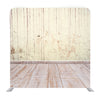 Textured Wall with Wooden Floor Media Wall - Backdropsource
