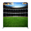 The Soccer Stadium With The Bright Lights And Sky View Background Media Wall - Backdropsource