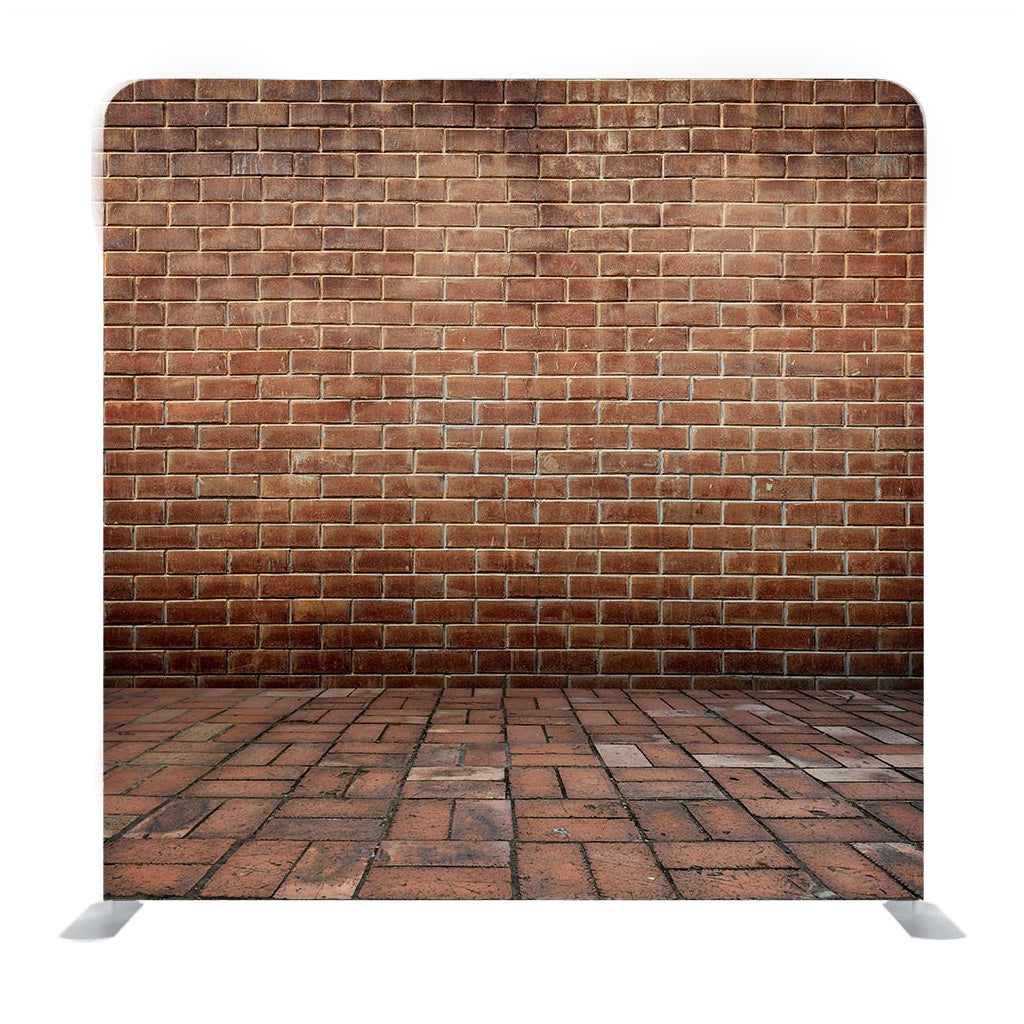 ThickestBrown Bricks Walland Floor Media Wall - Backdropsource