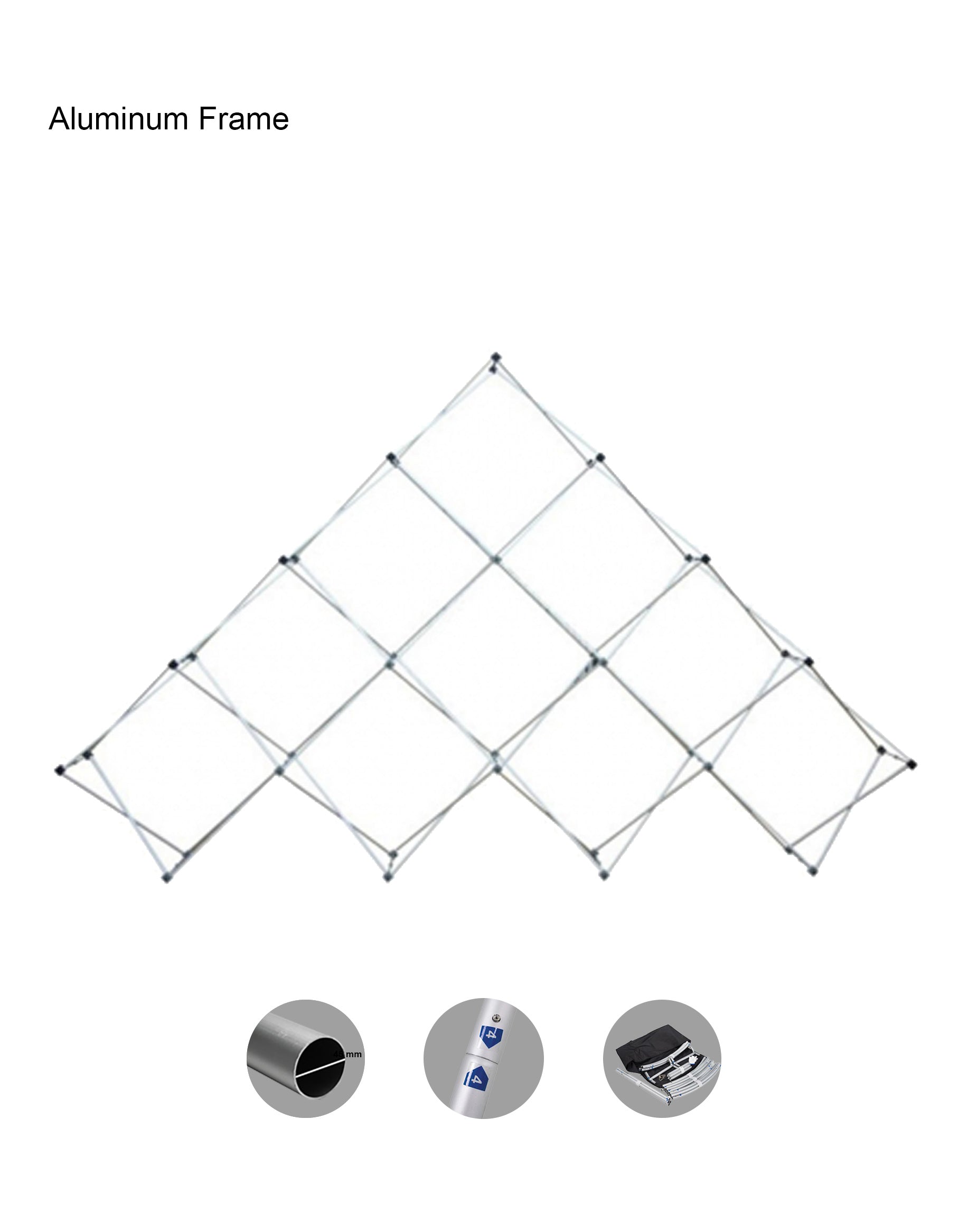 Triangular (large) - Pop Up GeoMetrix Grid Display