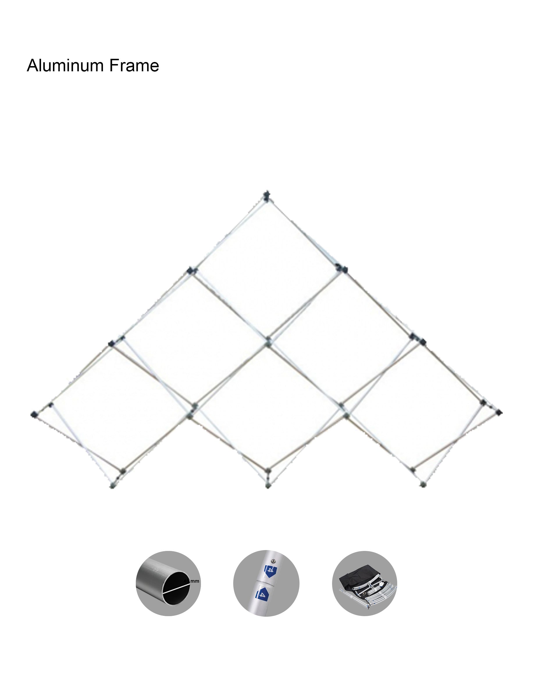Triangular (medium) - Pop Up GeoMetrix Grid Display - Backdropsource