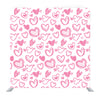 Vector Hearts Set Media Wall - Backdropsource