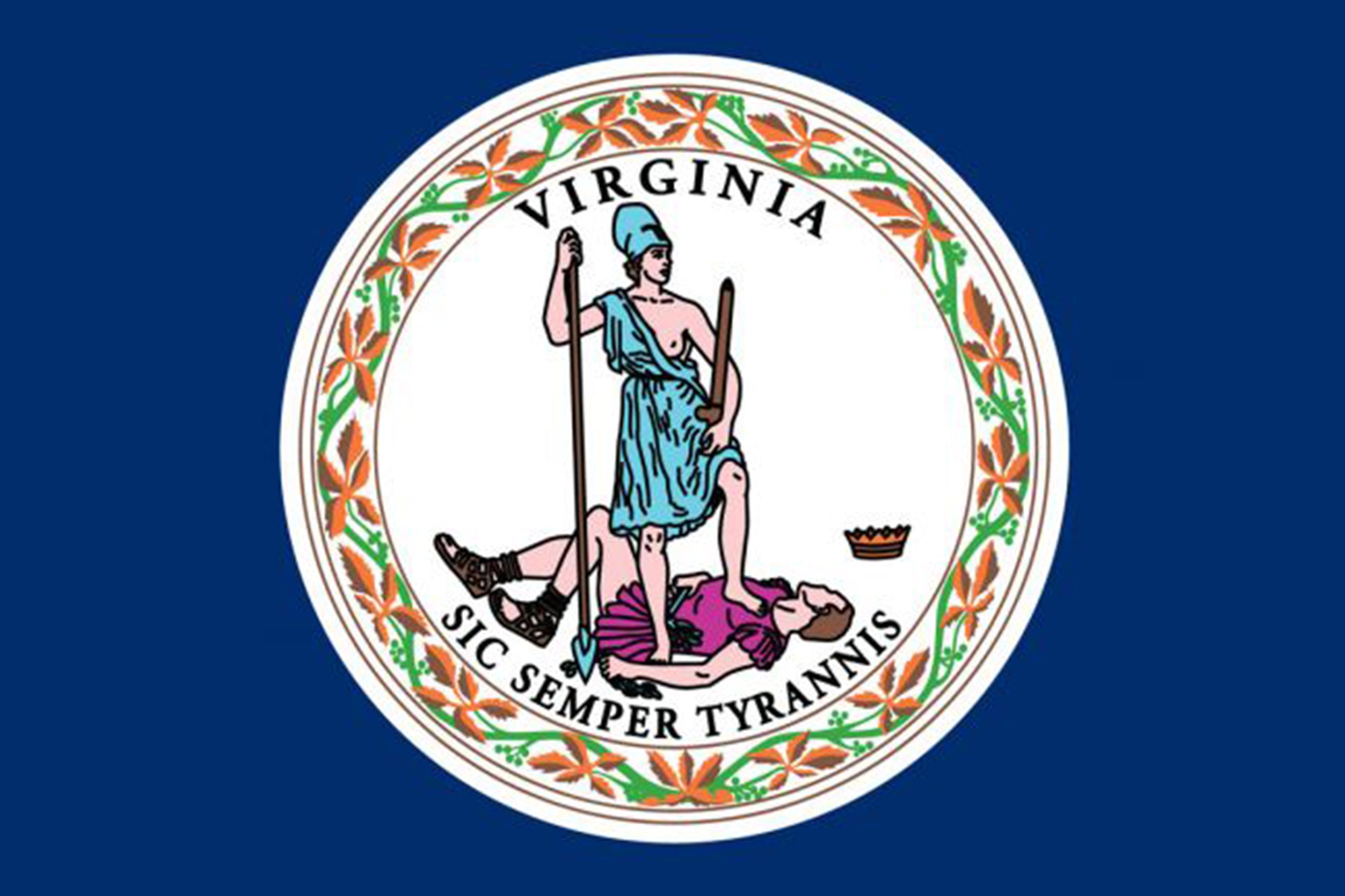 Virginia State Flag - Backdropsource