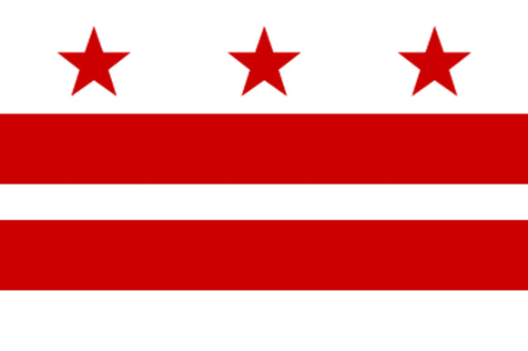 Washington D.C State Flag - Backdropsource