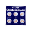 Wash Your Hands Fabric Banner - 01