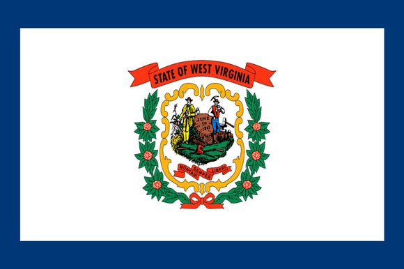 West Virginia State Flag - Backdropsource