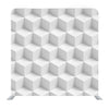 White 3D Building Cubes Media Wall - Backdropsource