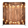 Wooden Decor With Lights Media Wall