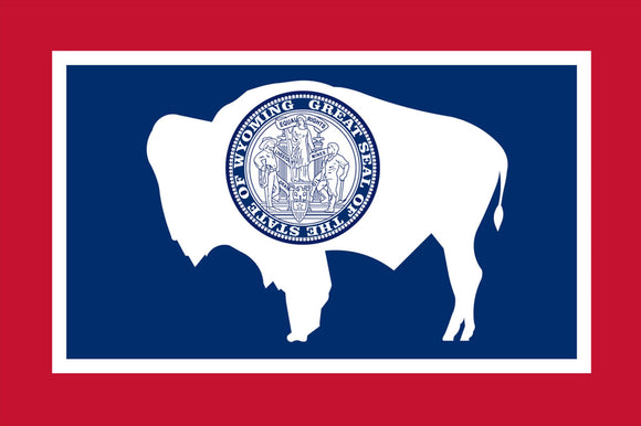 Wyoming State Flag - Backdropsource