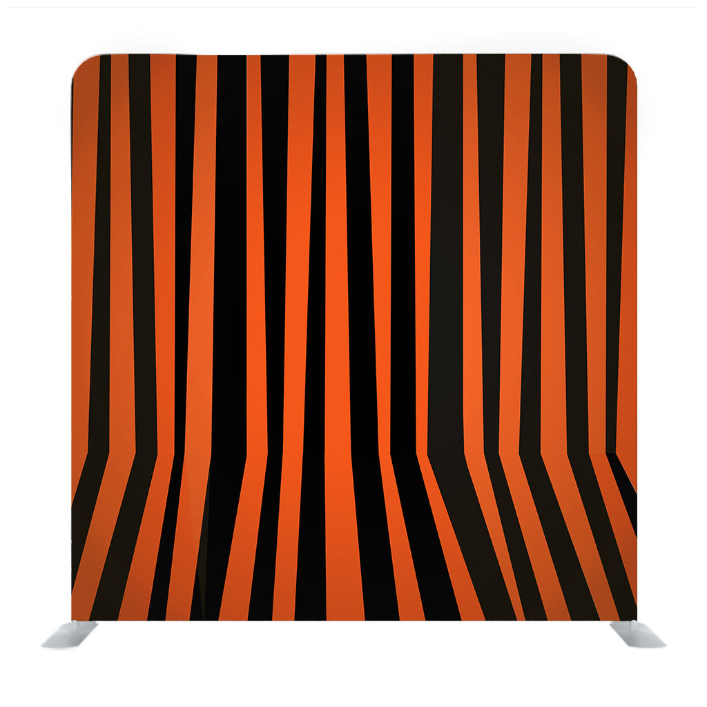 Black And Orange Lines Media Wall - Backdropsource