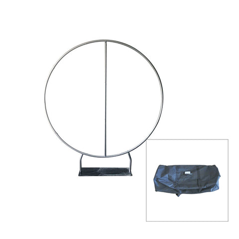 Pre Designed Round Frame Stand for Parties/ Events/ Weddings - Backdropsource
