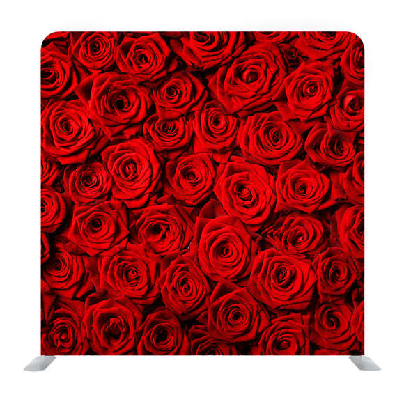 Fresh Dark Red Roses Close Up Texture Background Media Wall - Backdropsource