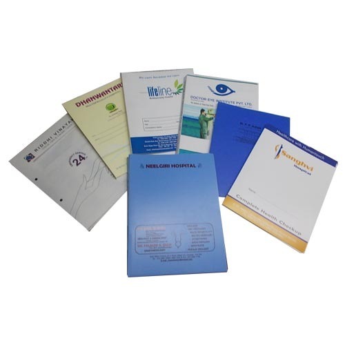 Customzied Office / Hospital Synthetic File Folders (300 GSM Art Board Paper)