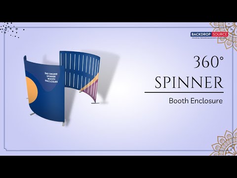 360 Spinner Booth Enclosure