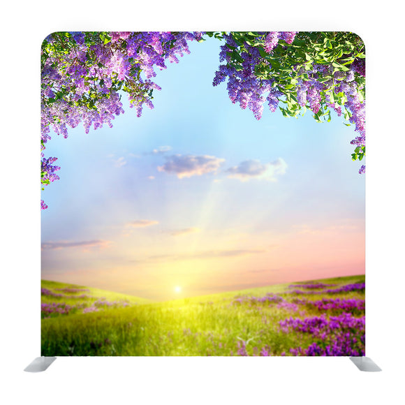 Spring Landscape Background Media Wall - Backdropsource