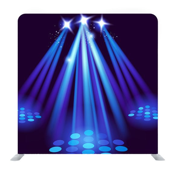 Stage Light With Colored Spotlights Background Media Wall - Backdropsource
