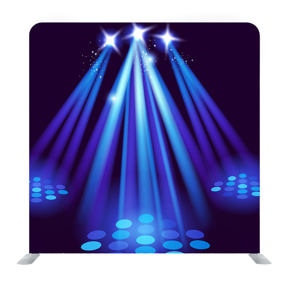 Stage Light With Colored Spotlights Background Media Wall - Backdropsource
