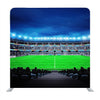 View On Modern Football Stadium With Fans In The Stands Sport Match Background Media Wall